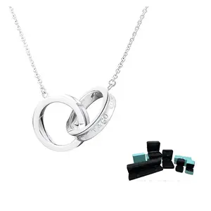 TIFFANY & CO. Серебряное колье 925 пробы