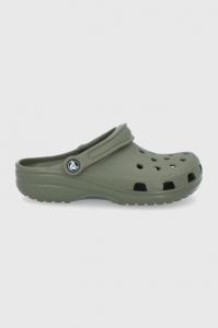 Классические шлепанцы Crocs, зеленый