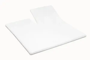 Простыня "Золушка" "Jersey Split", для топперов, высота матраса до 15 см Cinderella 180х200-210 см, 1 шт., белый