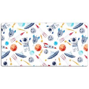 Настольный коврик Tulup Astronaut, 120x60x1 см, коричневый