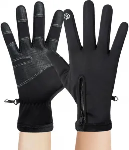 Мотоциклетные перчатки с сенсорным экраном | Износостойкие мотоциклетные перчатки - Водонепроницаемые мотоциклетные перчатки мотоциклетные перчатки с сенсорным экраном и хорошим сцеплением, мотоциклетные перчатки с флисовой подкладкой, Size XL: