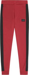 Спортивные брюки Calvin Klein для мальчиков из флиса, застегивающиеся на шнурок, Performance Red