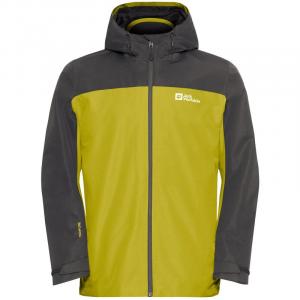 Двойная куртка Taubenberg 3в1 jkt м Jack Wolfskin, цвет chartreuse