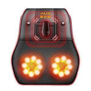 Массажная подушка для поясницы, плеч и ног многофункциональная домашняя электрическая поясничная подушка и подушка для всего тела GL-25 AUX, черный