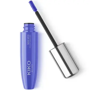 Тушь для ресниц maxi mod color - 01 электрический синий Kiko Milano, цвет 01 electric blue