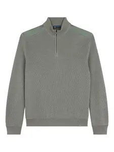 Свитер на половину молнии Paul & Shark, зеленый