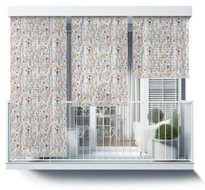 Рулонные шторы Tulup Bunte Blumenwiese, 40x290x1 см, многоцветный