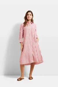 Платье-блузка bugatti с карманами в боковых швах, красный