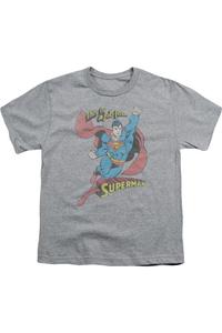 Футболка с коротким рукавом DC Comics On The Job для детей Gildan, Athletic Heather