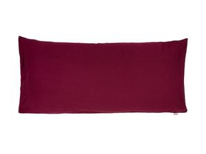 Чехол на подушку beties Heimtextil, 40x80 см, цвет Weinrot