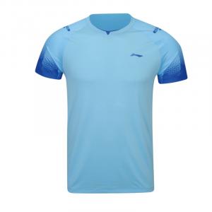 Коллекция для настольного тенниса Li-Ning, одежда унисекс, neon sky синий