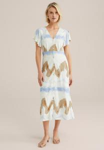 Платье-рубашка WE Fashion, синий