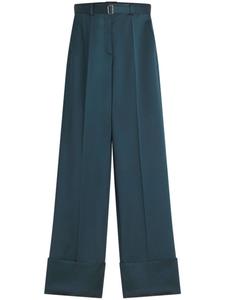 Lanvin брюки с поясом, синий