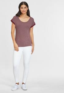 Футболка с принтом 2 PACK LASCANA, красный