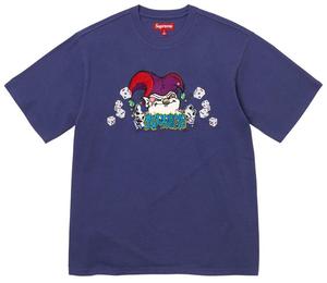 Футболка Supreme Aoi Jester с коротким рукавом, синий