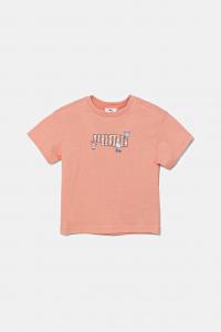 Футболка детская из хлопка с рисунком HELLO KITTY & FRIENDS Puma, оранжевый