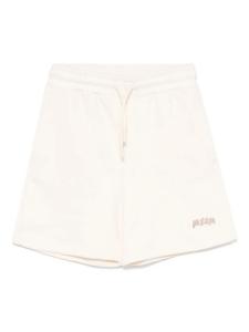 Детские хлопковые спортивные шорты MSGM MSGM Kids, нейтральный цвет
