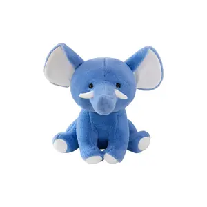 Плюшевая кукла милый слоненок высота 40см Whoops, слоновая кость/синий