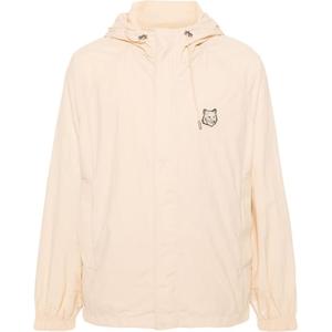 Maison Kitsune Утепленная ветровка Maison Kitsuné Chillax с капюшоном, Beige
