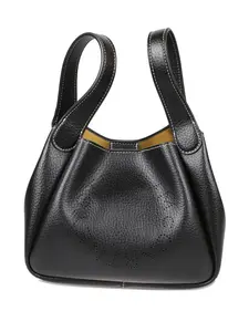 Сумка через плечо с перфорированным логотипом STELLA MCCARTNEY, черный