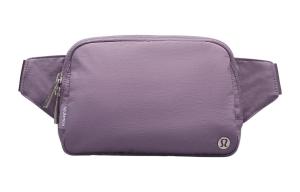 Lululemon Повсюду поясная сумка фиолетовая серая, Purple Gray