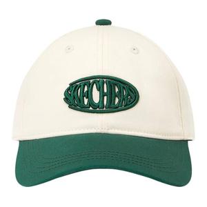 Skechers Бейсболка унисекс зеленая молочно-белая, Green/Milk White