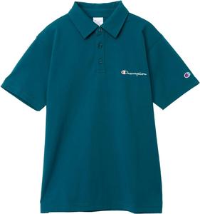 Эксклюзивная базовая рубашка-поло Champion Amazon.co.jp с вышитым логотипом, короткий рукав, 100% хлопок, вышитый логотип, поло SHIRTC3-X361Z Мужская