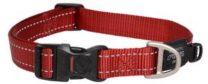 Регулируемый светоотражающий ошейник Rogz Универсальный регулируемый S / 20-31см х 11мм Rogz, цвет красный