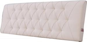 Подушка-подголовник LIANGJUN для кровати, толщина 10 см, клиновидная, для поясничной поддержки, декоративная мебельная подушка, мягкий моющийся чехол для кровати, для кровати без изголовья. CHIAPERINI, Beige