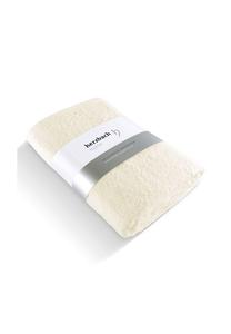 Полотенце Herzbach Home Pura, 80x200 см, кремовый