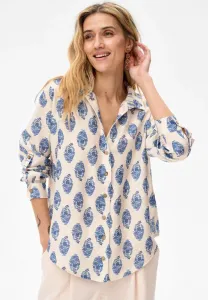 Блузка vivien на пуговицах Blue Shadow, Blue