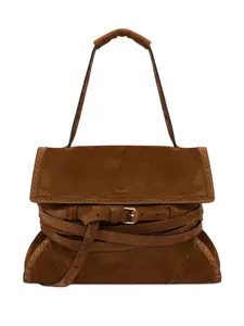 Сумка на плечо Tie Me Moschino, коричневый