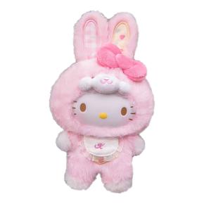 Слепой бокс Sanrio Family Elf Bunny плюш с губчатой шерстью, одиночный мистери бокс/полный бокс 6 шт TOP TOY