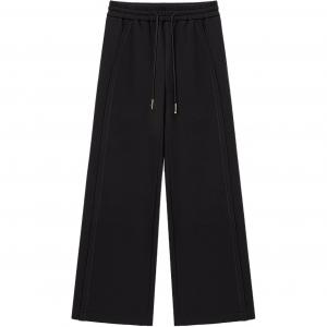 Брюки casual KARL LAGERFELD FW25 женские KARL LAGERFELD / Karl Lagerfeld Jeans, черный