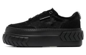 Both Низкие стильные женские туфли для скейтбординга, черные