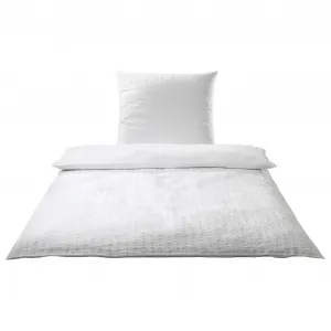 Элегантное постельное белье «Челси», ткань из сирсакера Elegante, белый