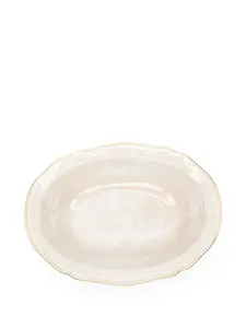 Декоративный поднос Oriente Italiano с цветочным узором 26 см x 19 см Ginori 1735, нейтральный