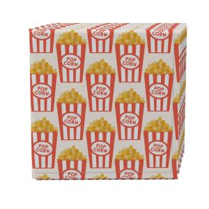 Набор салфеток из 4 шт., 100 % хлопок, 20x20 дюймов Cinema Popcorn