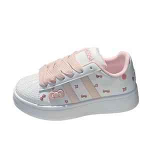 Низкие женские скейтерские кеды Yiya, белый