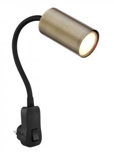 Globo lighting Настенный светильник "ROBBY" черного цвета