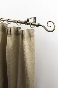 Карниз GARESA "Рома", 1 направляющая 160 см, цвет altmessingfarben