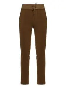 Спортивные брюки на завязках Moorer, коричневый
