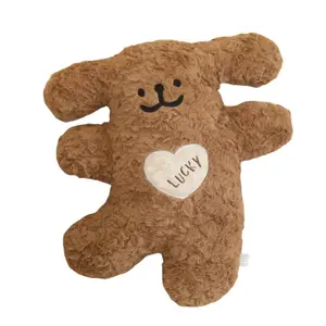 Милый щенок Lucky, милый питомец, плюшевые куклы щенка, высота 25см/35см/45см/55см 77 SEVEN DREAM