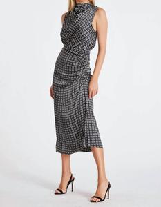 Асимметричная юбка миди с принтом Navy Heritage bishop + young