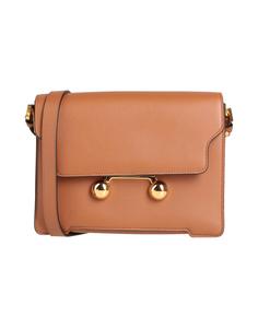 Сумка через плечо Marni, коричневый