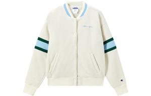 Куртка FW22 Женская Светло-Серая В Стиле Пэчворк Champion