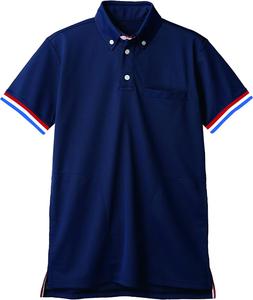 Рубашка-поло Montblanc (унисекс, короткий рукав) 72-479 (темно-синяя), размер M, медицинская униформа Sumisho