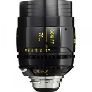 Полный кадр Cooke S8/i Plus 75 мм T1.4 с фиксированным объективом (ARRI PL, футы/метры)