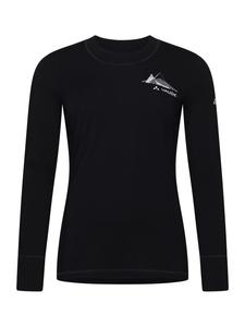 VAUDE Футболка Performance 'Monviso' в черном цвете