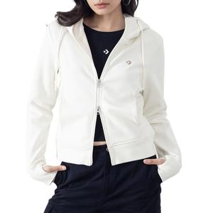 Converse Белая женская толстовка